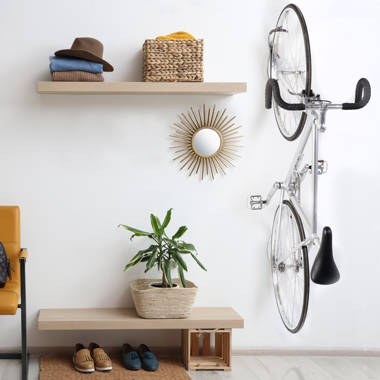 Bicycle hooks for online wall